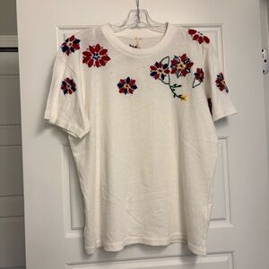 Free People Petal Stitch Tissue T-Shirt